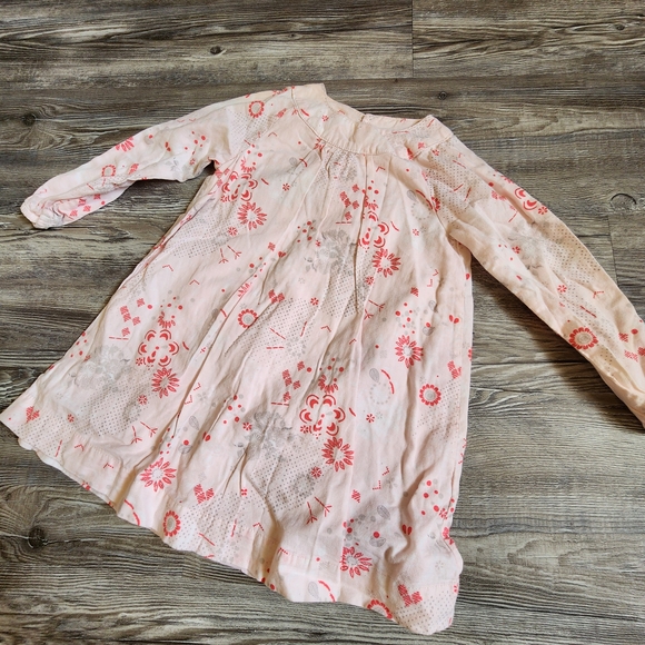 Charming Floral Kids Dress in Pink - Picture 1 of 1